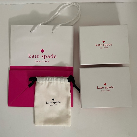 kate spade Jewelry Kate Spade Gift Boxes Dust Bag Gift Bag Bundle
